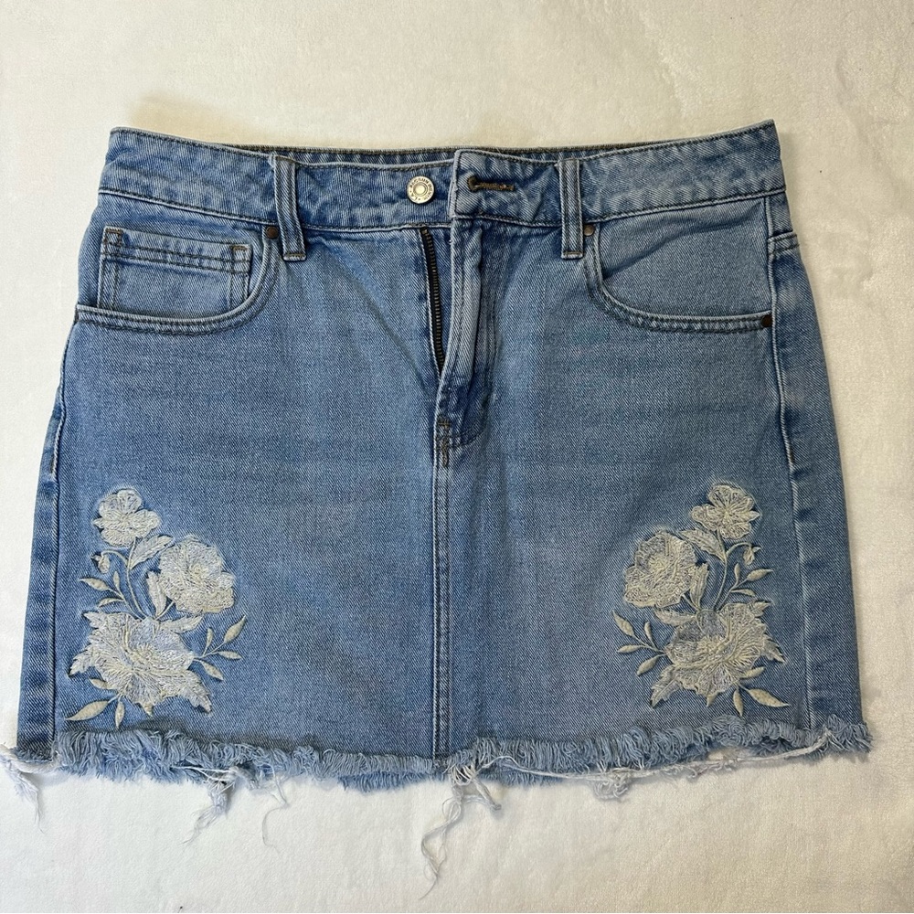 Pacsun denim mini skirt